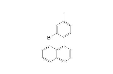 2-Bromo-4-methyl-1-(1'-naphthyl)benzene