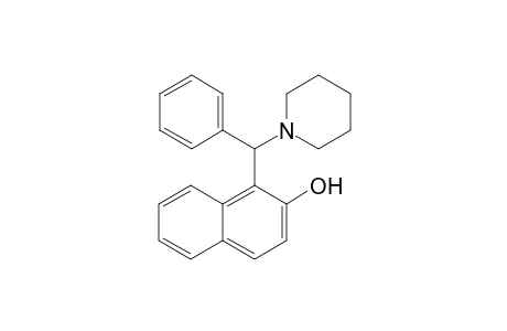 1-[phenyl(1-piperidinyl)methyl]-2-naphthalenol