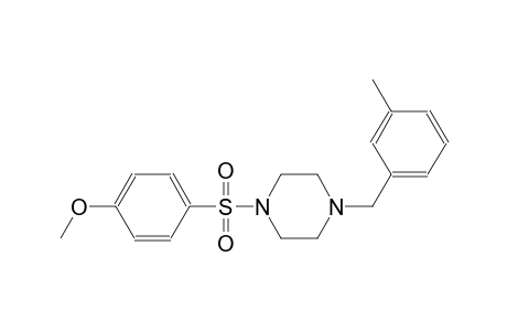 methyl 4-{[4-(3-methylbenzyl)-1-piperazinyl]sulfonyl}phenyl ether