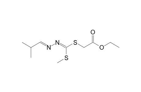 N-Isobutylidene-N'-[(ethoxytcarbonylmethylthio)(methylthio)methylene]hydrazine