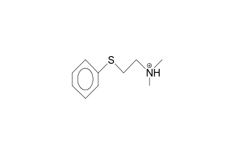 N,N-Dimethyl-2-phenylthio-ethanammonium cation