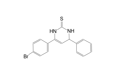2(1H)-pyrimidinethione, 6-(4-bromophenyl)-3,4-dihydro-4-phenyl-