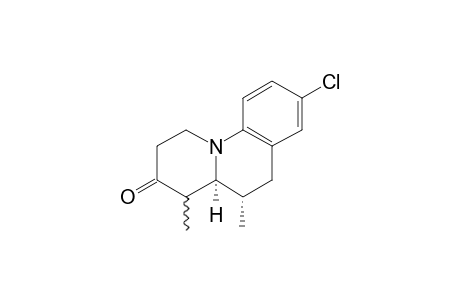 8-Chloro-4.alpha.,5.alpha.-dimethyl-1,2,3,4,5,6-hexahydrobenzo[c]quinolin-3(4aH)-one
