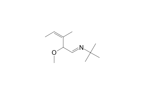 2-Propanamine, N-(2-methoxy-3-methyl-3-pentenylidene)-2-methyl-