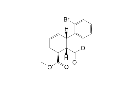(2aS,3S,6aS)-7-Bromo-3-(methoxycarbonyl)-3,3a,4,6a-tetrahydrobenzo[5,6-a']benzo[2H]-isopyran-2-one