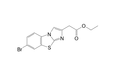 2-(6-bromoimidazo[2,1-b][1,3]benzothiazol-2-yl)acetic acid ethyl ester