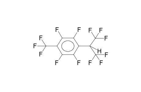 1-ALPHA-HYDROHEXAFLUOROISOPROPYL-4-TRIFLUOROMETHYLTETRAFLUOROBENZENE