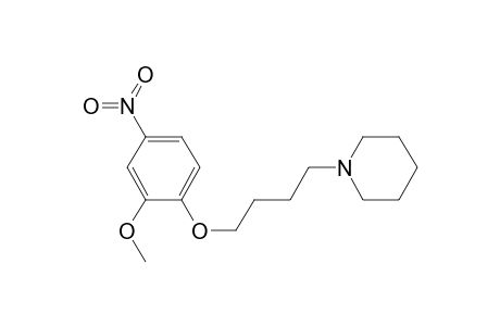1-[4-(2-methoxy-4-nitro-phenoxy)butyl]piperidine