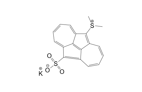 5-DIMETHYLSULFONIO-10-KALIUMSULFONATO-AZULENO-[2,1,8-IJA]-AZULENE