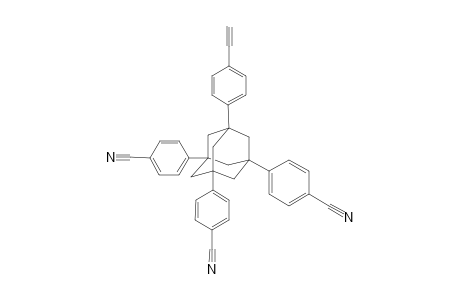 4,4',4''-{7-[4-(Ethynyl)phenyl]adamantane-1,3,5-triyl}tribenzonitrile