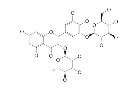 MYRICETIN-3-RHAMNOPYRANOSYL-3'-GLUCOPYRANOSIDE