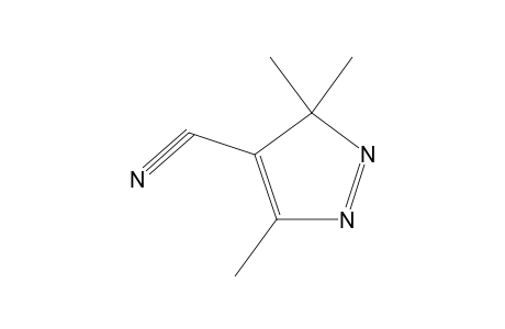 3,3,5-TRIMETHYL-3H-PYRAZOLE-4-CARBONITRILE