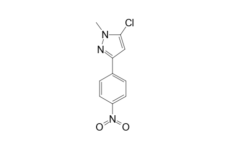 5-CHLORO-1-METHYL-3-(4-NITROPHENYL)-PYRAZOLE