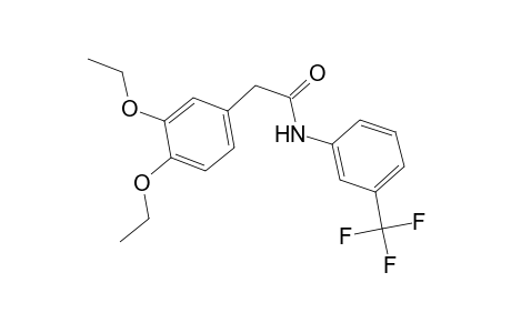 2-(3,4-Diethoxyphenyl)-N-[3-(trifluoromethyl)phenyl]acetamide