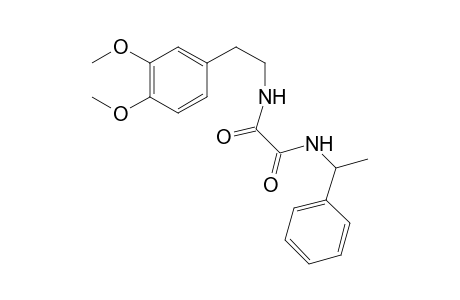 N-homoveratryl-N'-(1-phenylethyl)oxamide