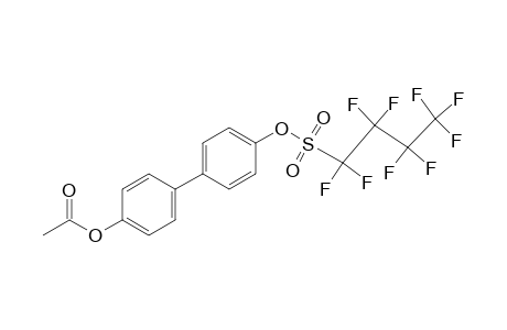 4-Acetoxy-4'-[(nonafluorobutanesulfonyl)oxy]biphenyl