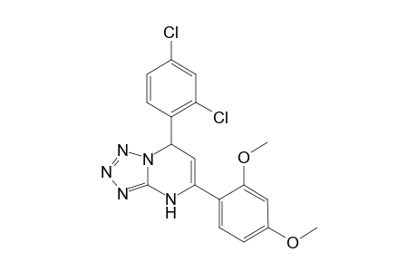 7-(2,4-dichlorophenyl)-5-(2,4-dimethoxyphenyl)-1,7-dihydro-[1,2,3,4]tetrazolo[1,5-a]pyrimidine