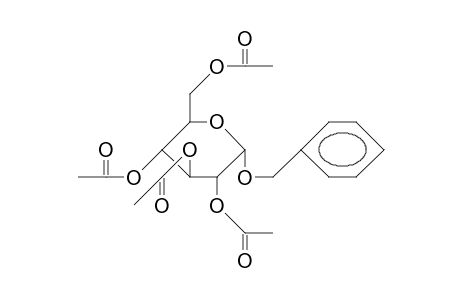 Benzyl 2,3,4,6-tetra-O-acetyl.alpha.-D-glucopyranoside