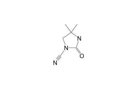 1-CYANO-4,4-DIMETHYLACETIDINONE;1-(2-OXO-4,4-DIMETHYL-IMIDAZOLIDIN-1-YL)-NITRILE