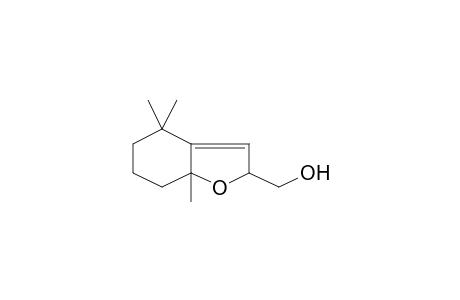 2-Benzofuranmethanol, 2,4,5,6,7,7a-hexahydro-4,4,7a-trimethyl-, cis-