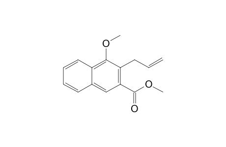 Methyl 1-methoxy-2-allyl-3-naphthoate