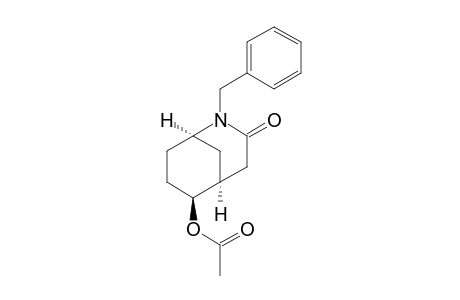 6-ACETOXY-2-BENZYL-2-AZABICYCLO-[3.3.1]-NONAN-3-ONE