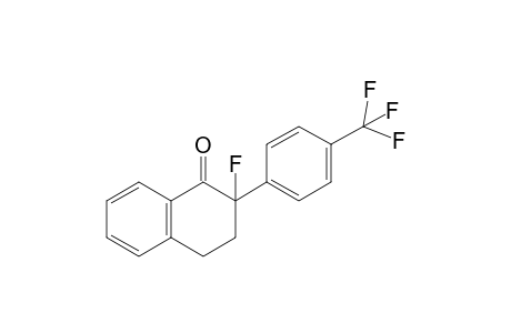 2-Fluoro-2-[p-trifluoromethyl)phenyl]-1-tetralone