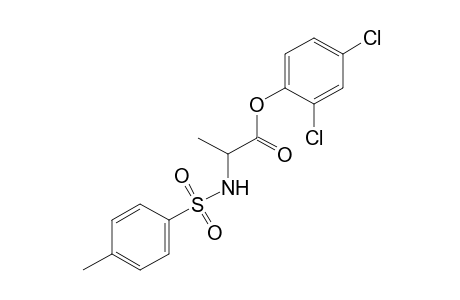 N-(p-TOLYLSULFONYL)-DL-ALANINE, 2,4-DICHLOROPHENYL ESTER