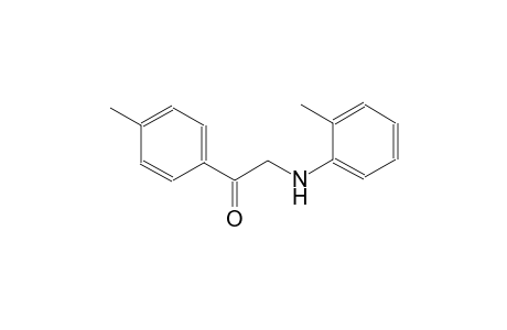 ethanone, 1-(4-methylphenyl)-2-[(2-methylphenyl)amino]-