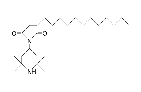 2-Dodecyl-N-(2,2,6,6-tetramethyl-4-piperidinyl)succinimide
