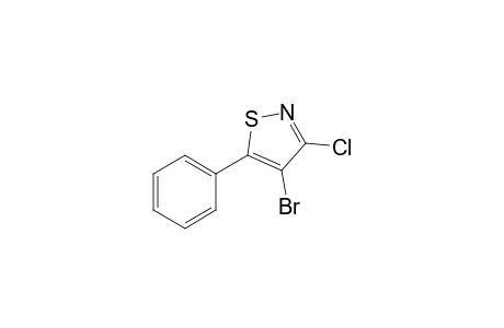 4-Bromo-3-chloro-5-phenyl-isothiazole