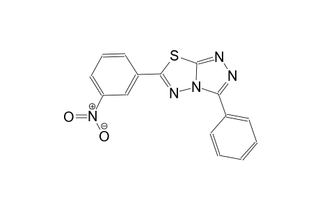 [1,2,4]triazolo[3,4-b][1,3,4]thiadiazole, 6-(3-nitrophenyl)-3-phenyl-