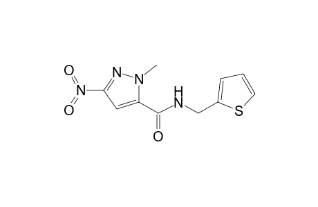 1H-Pyrazole-5-carboxamide, 1-methyl-3-nitro-N-(2-thienylmethyl)-