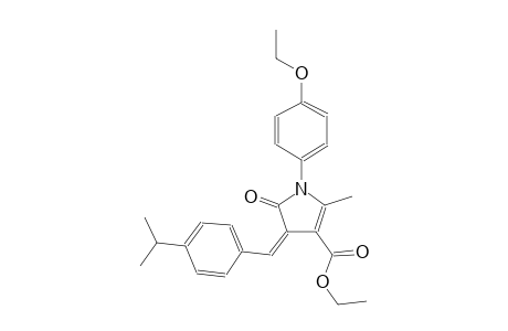 1H-pyrrole-3-carboxylic acid, 1-(4-ethoxyphenyl)-4,5-dihydro-2-methyl-4-[[4-(1-methylethyl)phenyl]methylene]-5-oxo-, ethyl ester, (4Z)-