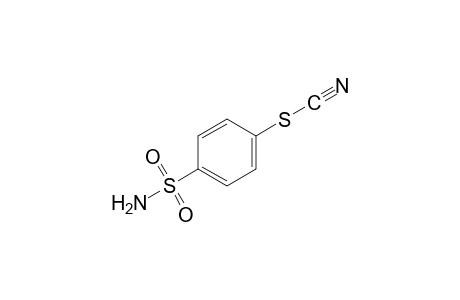thiocyanic acid, p-sulfamoylpenyl ester