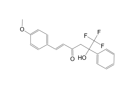 1-hexen-3-one, 6,6,6-trifluoro-5-hydroxy-1-(4-methoxyphenyl)-5-phenyl-, (1E)-