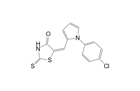 (5E)-5-{[1-(4-chlorophenyl)-1H-pyrrol-2-yl]methylene}-2-thioxo-1,3-thiazolidin-4-one