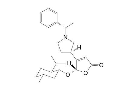 (5S)-4{(4R)-N-[(1S)-1-Phenylethyl]pyrrolidin-3-yl}-5-menthyloxyfuran-2(5H)-one