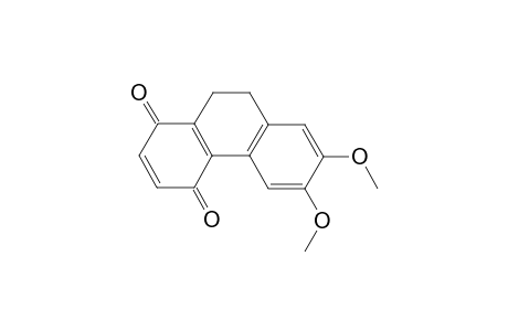 9,10-dihydro-6,7-dimethoxy-1,4-phenanthrenequinone