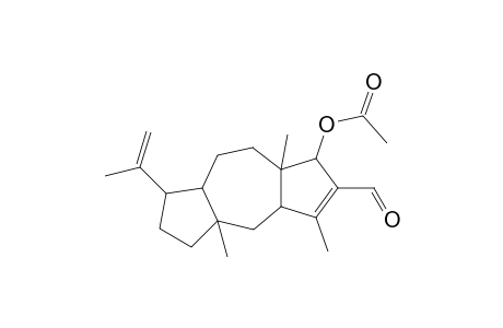 1H-Cyclopent[f]azulene-2-carboxaldehyde, 1-(acetyloxy)-3a,4,4a,5,6,7,7a,8,9,9a-decahydro-3,4a,9a-trimethyl-7-(1-methylethenyl)-