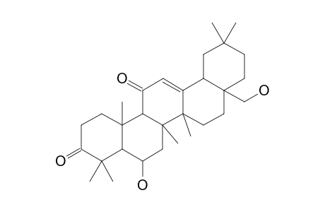 KRUKOVINE-C;6-BETA,28-DIHYDROXYOLEAN-12-ENE-3,11-DIONE