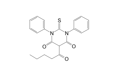 1,3-Diphenyl-2-thioxo-5-valeryl-hexahydropyrimidine-4,6-quinone