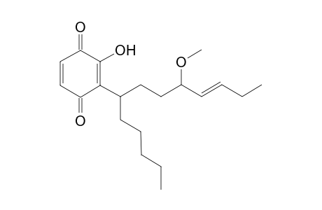 Ardisianone B (5-hydroxy-2-methoxy-6-[(Z)-10'-pentadecenyl]-1,4-benzoquinone)