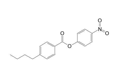 4-Butylbenzoic acid, 4-nitrophenyl ester
