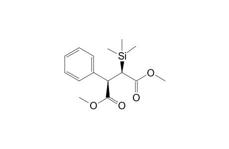 (threo)-Dimethyl 2-(trimethylsilyl)-3-phenylsuccinate
