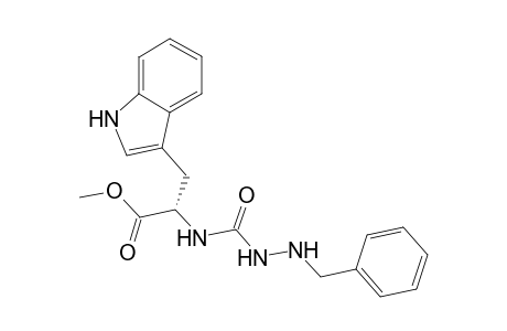(S)-Methyl 2-(2-benzylhydrazinecarboxamido)-3-(1H-indol-3-yl)propanoate