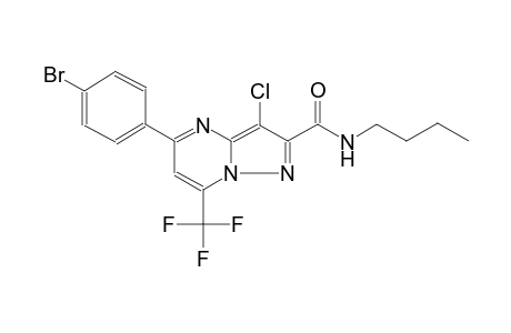 5-(4-bromophenyl)-N-butyl-3-chloro-7-(trifluoromethyl)pyrazolo[1,5-a]pyrimidine-2-carboxamide