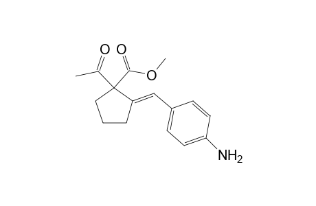 (E)-methyl 1-acetyl-2-(4-aminobenzylidene)cyclopentanecarboxylate