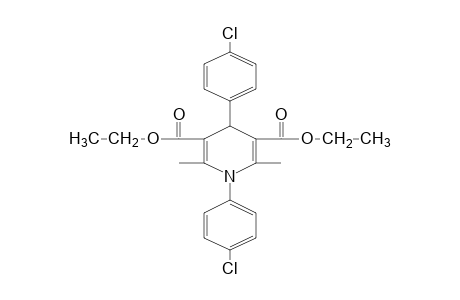 1,4-bis(p-chlorophenyl)-1,4-dihydro-2,6-dimethyl-3,5-pyridinedicarboxylic acid, diethyl ester