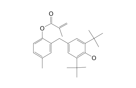 2-(3,5-di-Tert-butyl-4-hydroxybenzyl)-4-methylphenyl methacrylate